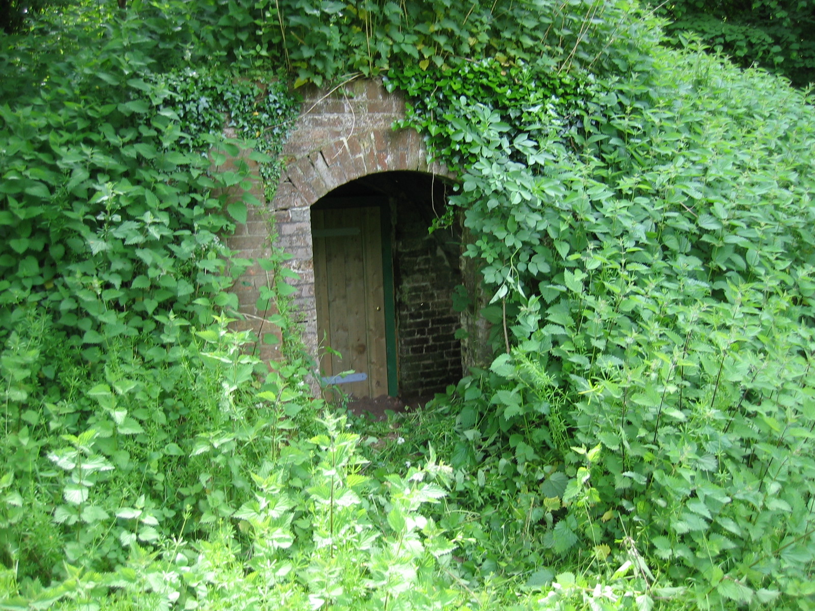 Photograph of the old ice house.